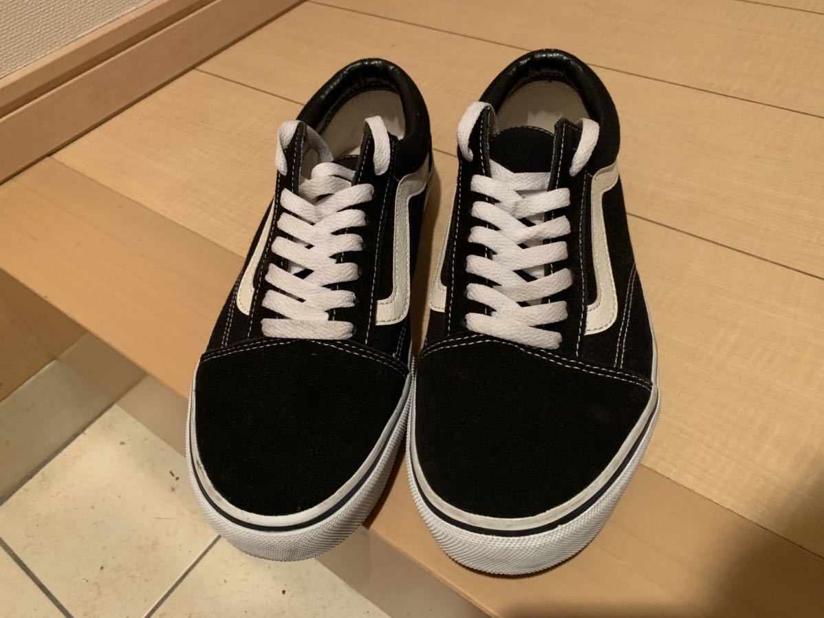 VANS オールドスクール 黒 US9.5（27.5cm）バンズ スニーカー 美品