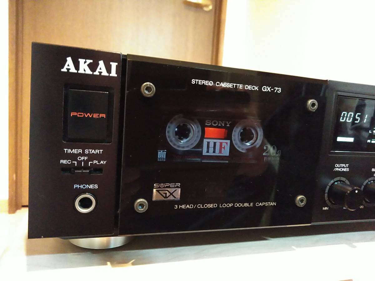 ③ AKAI、A&D、ナカミチ、SONY、TEACのHiFiカセットデッキ修理します。