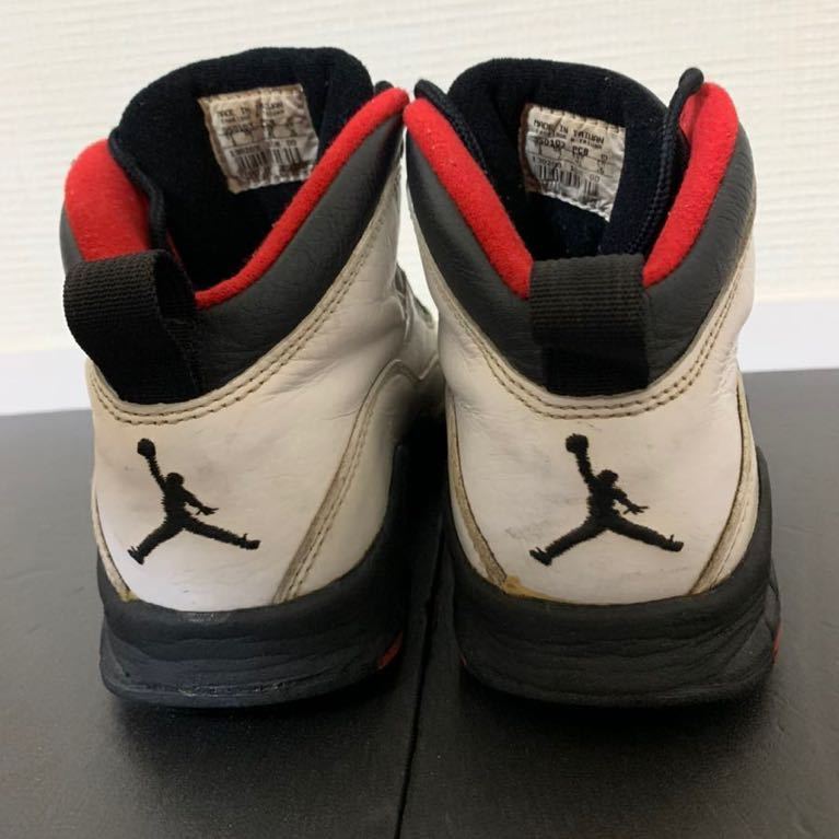 ナイキエアジョーダン 10 シカゴ オリジナルNIKE AIR JORDAN Ⅹ 赤白