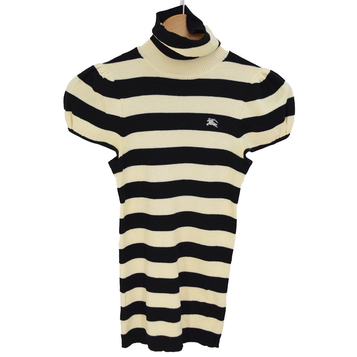 定番人気，大得価 バーバリーブルーレーベル BURBERRY BLUE LABEL パフスリーブ タートルネック ニット 商品番号：8066000147093(トップス)｜売買されたオークション情報、yahooの商品情報をアーカイブ公開 - オークフ 女性用