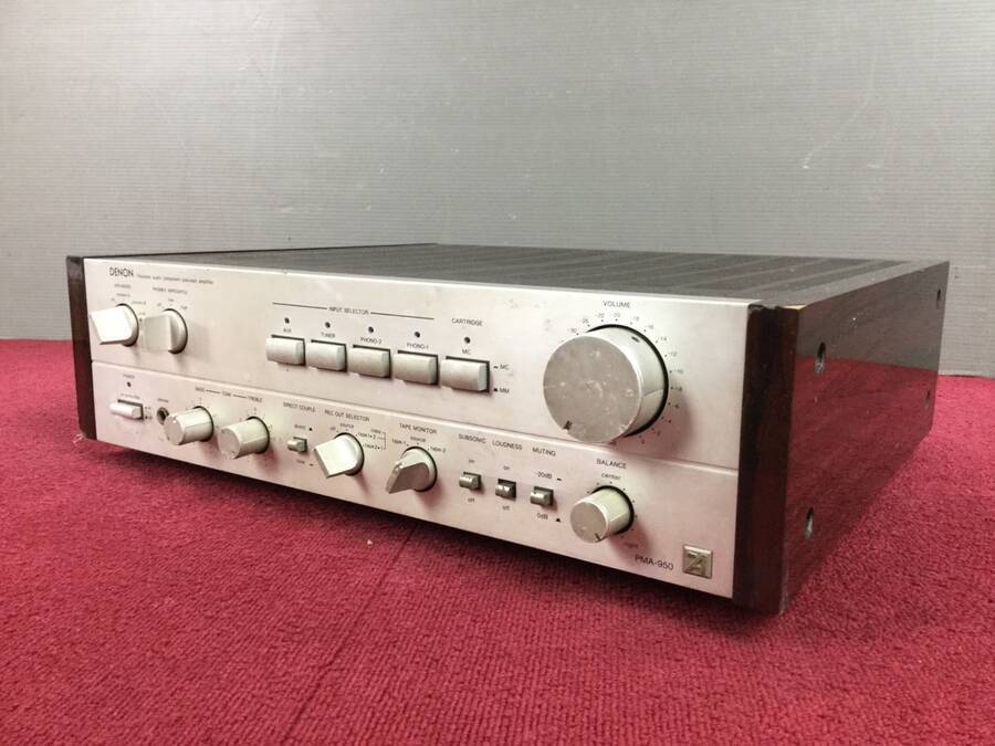 DENON PMA-950 プリメインアンプ 通電確認済み◇現状品