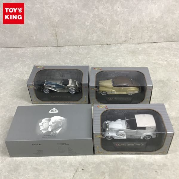 驚きの破格値，限定セール 1円 Signature models 1/32 1933 キャディラック タウンカー ミニチャンプス 1/43 マイバッハ DS8 ツェッペリン 他 /ミニカー(おもちゃ、ゲーム)｜売買されたオークション情報、yahooの商品情報をアーカ その他
