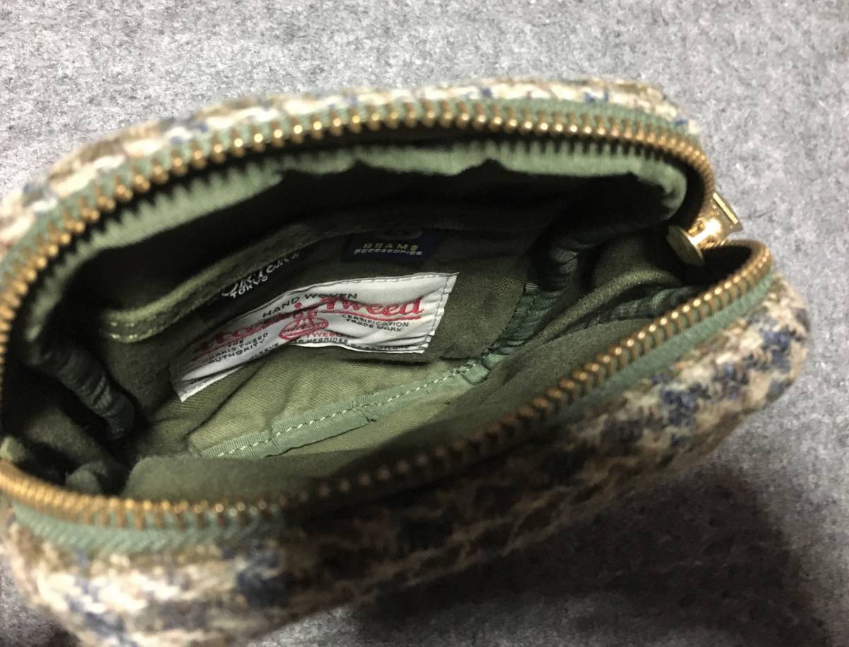 貴重 00's PORTER × BEAMS コラボ ハリスツイード ショルダーバッグ