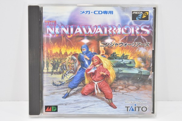 Warriors Ninja The Mega CD vs Sega Taito Cd) Used Side Japan