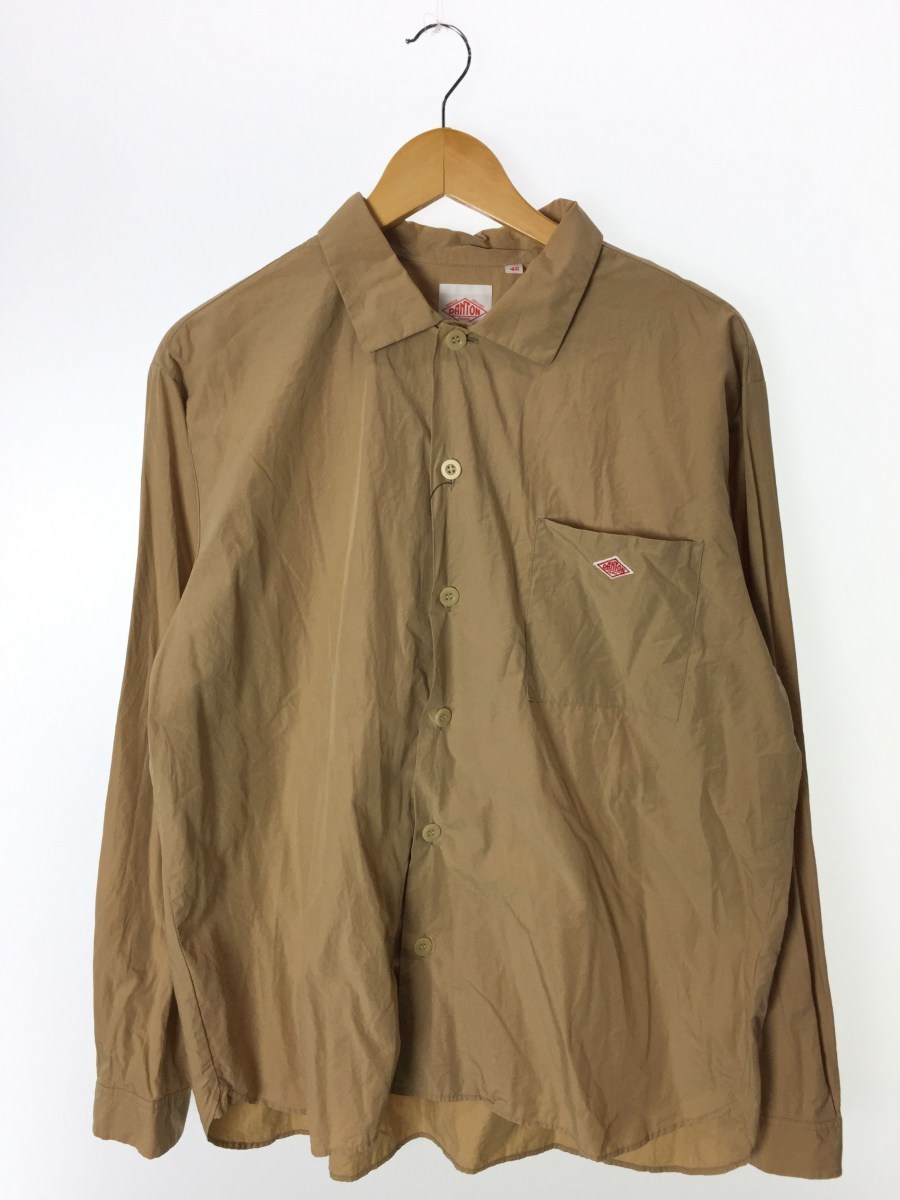 正規小売店 DANTON◇ポプリンステンカラーワークシャツ/JD-3628/42