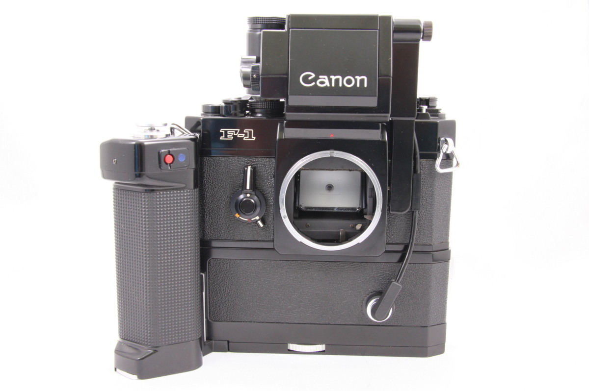 □難あり品□Canon キヤノン□ F-1 サーボEEファインダー + モーター