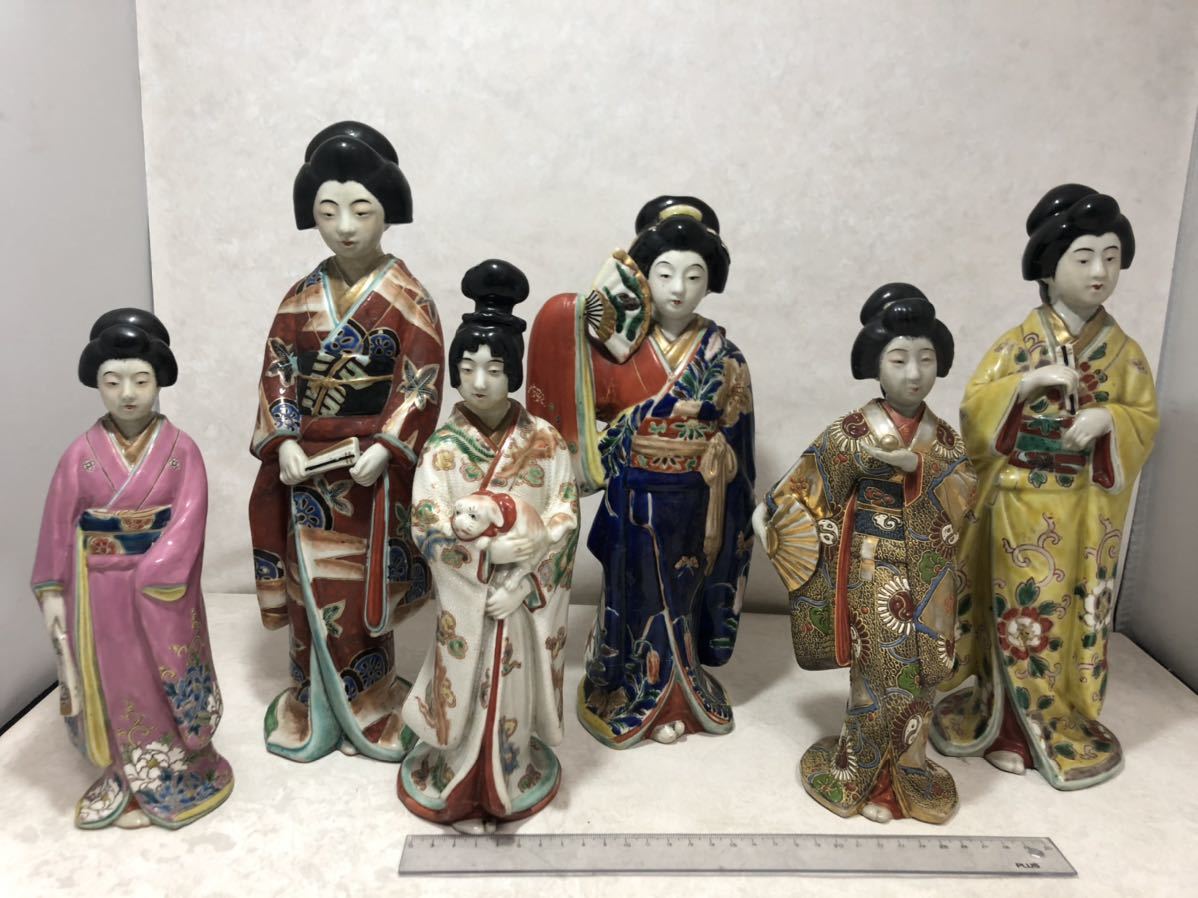 日本人形 日本着物人形 Japanese doll japanese souvenir 6体セット