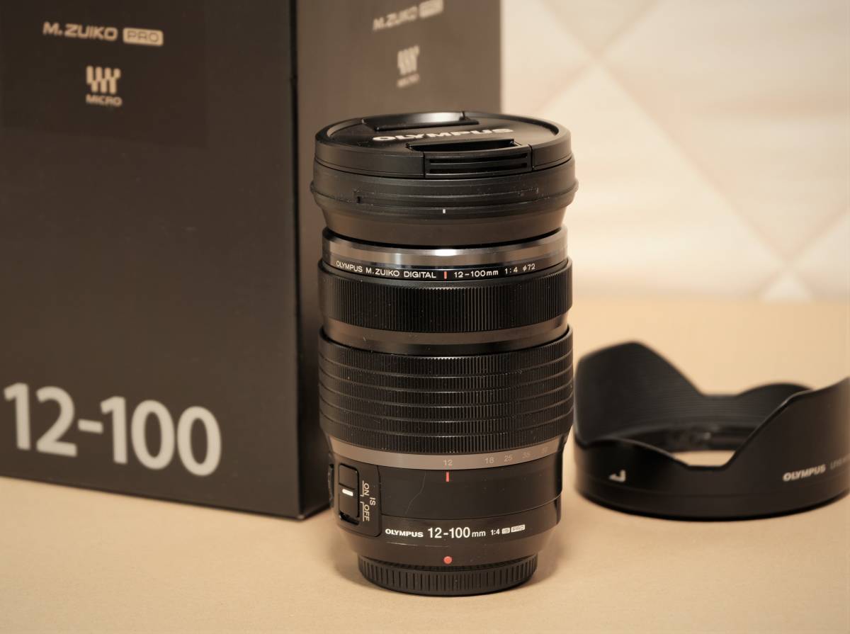 中古 オリンパス OLYMPUS レンズ M.ZUIKO DIGITAL ED 12-100mm F4.0 IS PRO
