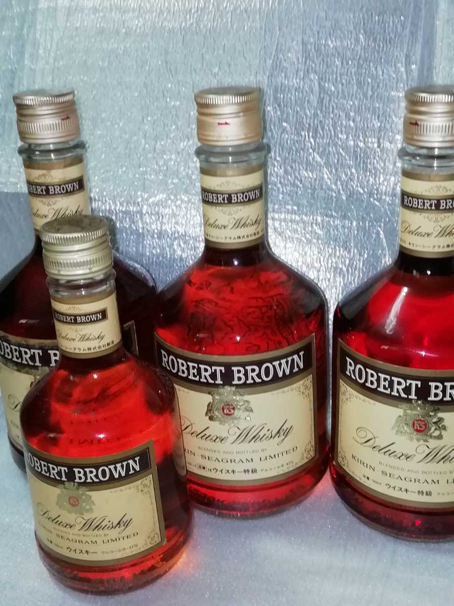 １円～【未開栓】ロバートブラウン特級760ml×３本と380ml×１本　43%　国産(御殿場)_1