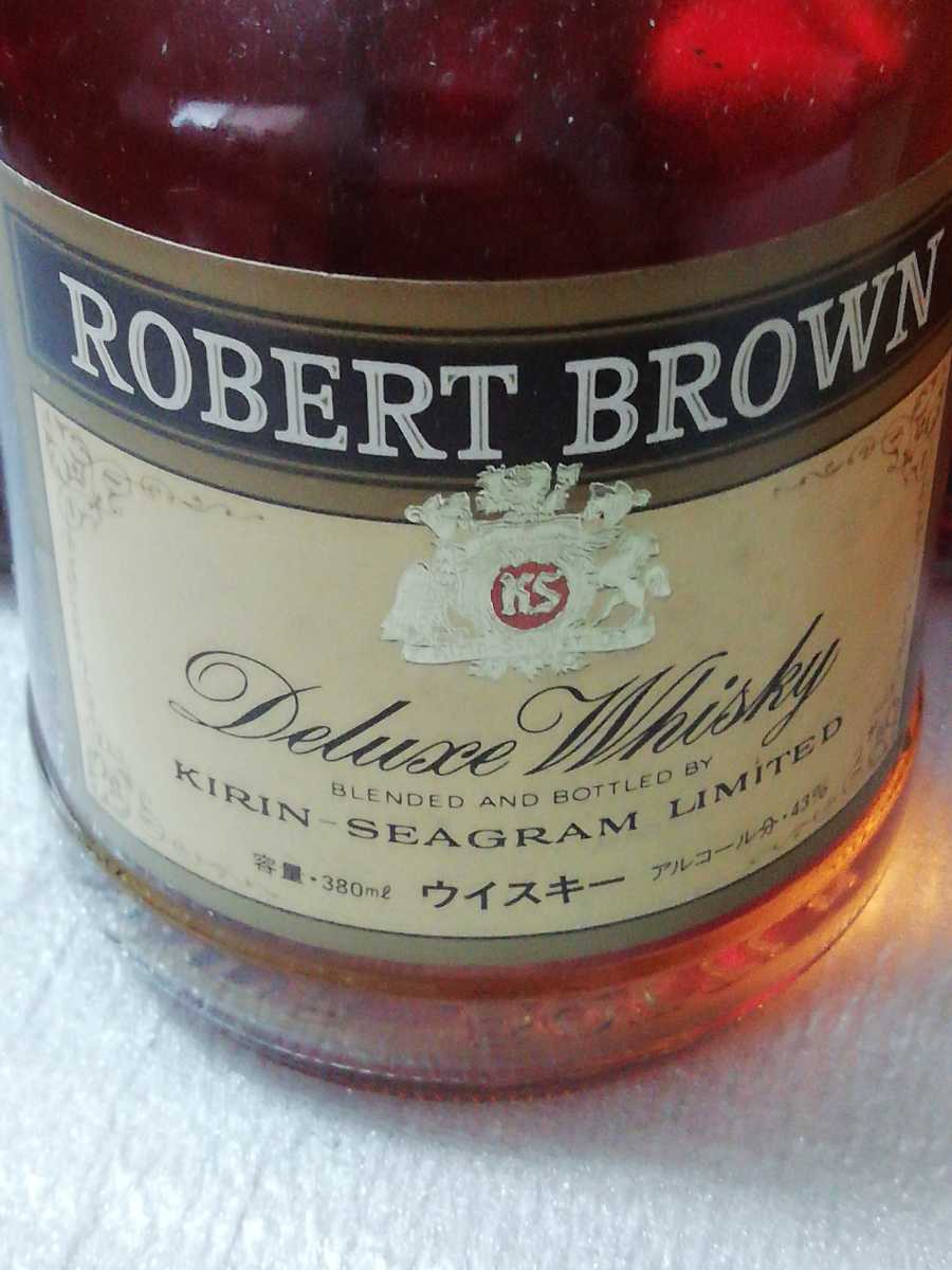 １円～【未開栓】ロバートブラウン特級760ml×３本と380ml×１本　43%　国産(御殿場)_5