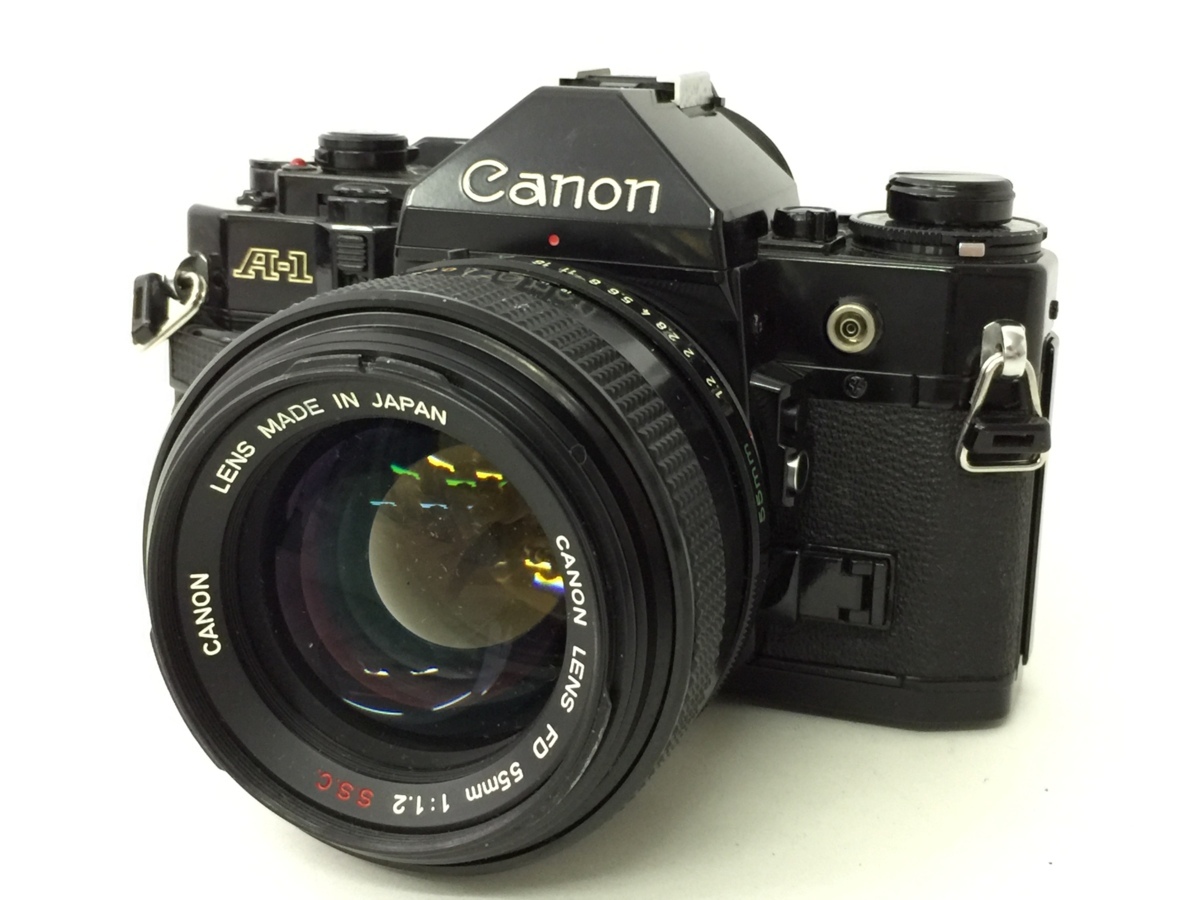 A-1 キャノン フィルムカメラ - Canon メルカリ ジャンク ジャンクの