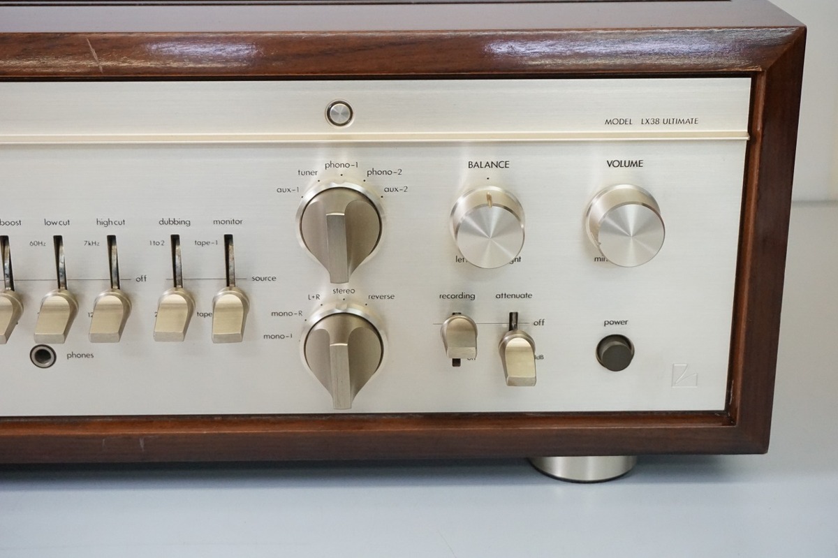 LUXMAN ラックスマン LX38 プリメインアンプ（管球式） ジャンク扱い