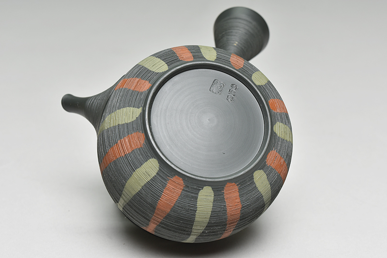常滑焼 煎茶道具 急須 茶注 共箱 煎茶器の通販 横手 竹紋