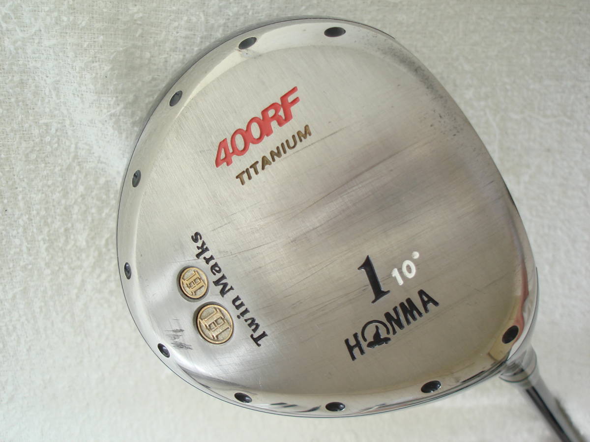 100%新品，爆買い ＃ジャックラッセルテリア 本間ゴルフ Twin Marks 400RF 2星1番(フレックス R)｜売買されたオークション情報、yahooの商品情報をアーカイブ公開 - オークファン 男性右きき用