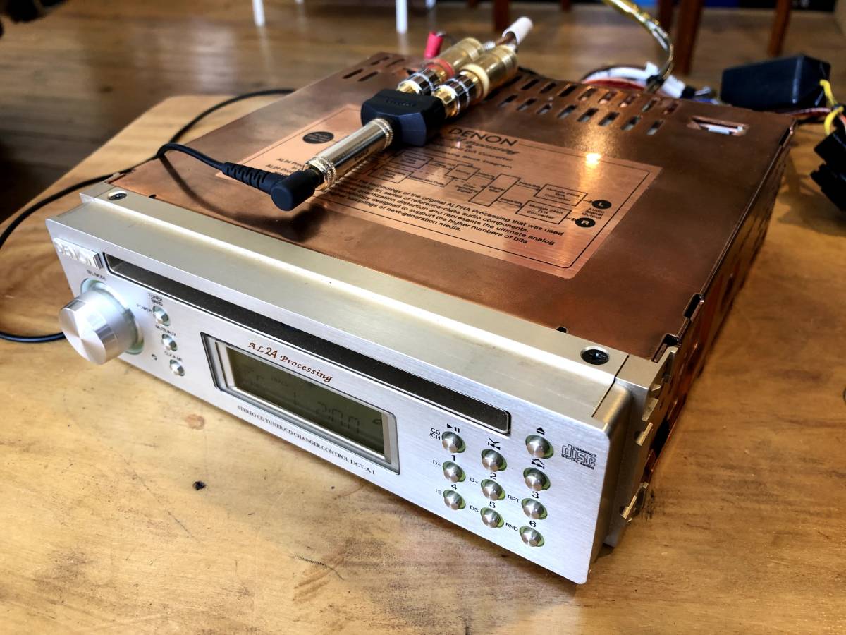DENON 銅メッキシャーシ PCM1704 AL24プロセッサー フラッグシップ