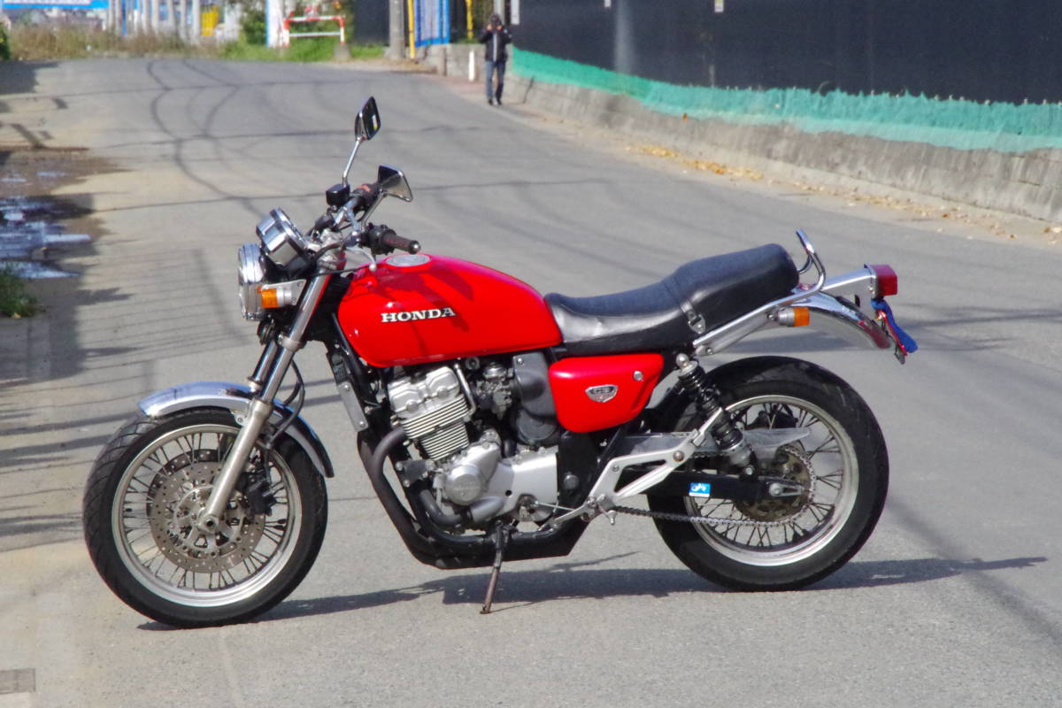 ほんだな NC36 CB400Four ヨシムラ集合管マフラー車検取り立て令和4年10月