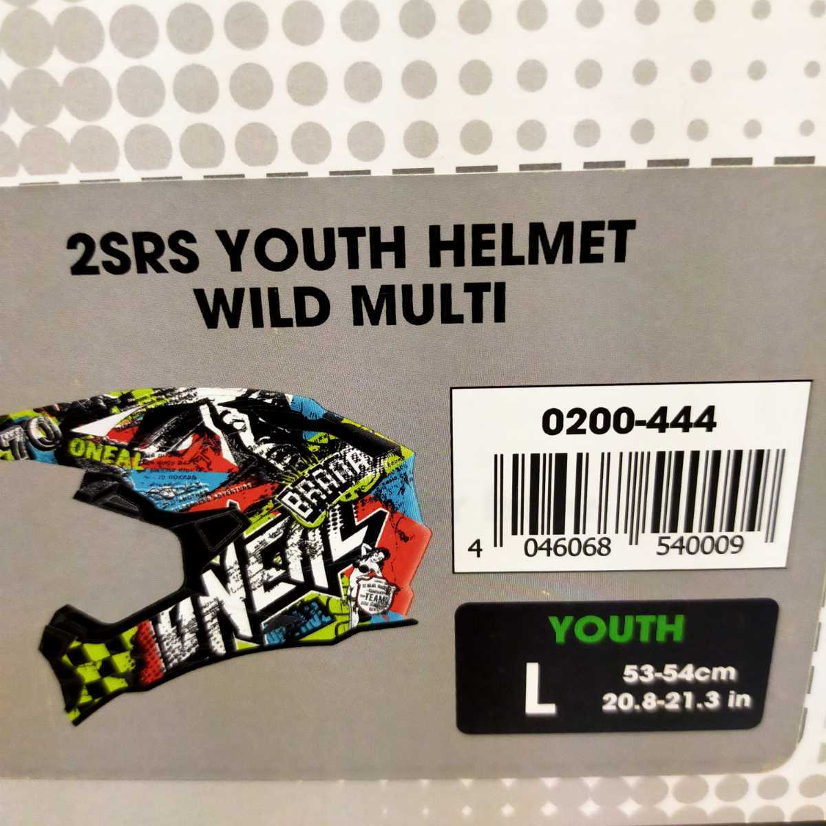 O'NEAL オフロードヘルメット サイズL_5
