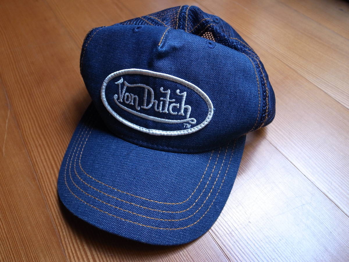 公式 ボンダッチ Von Dutch KUSTOMMADE ORIGINALS 野球帽 キャップ