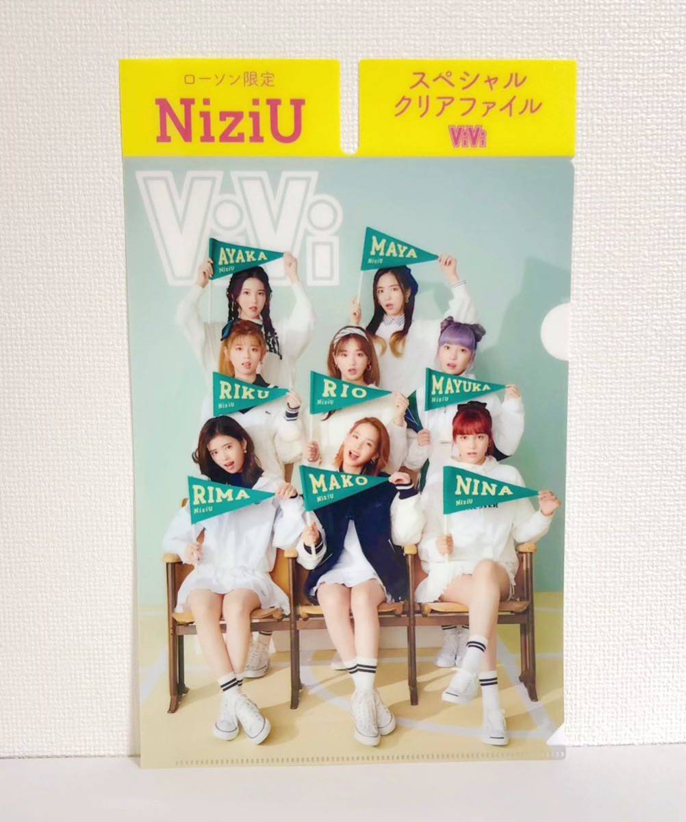 バラ売り可】NiziU こわ キャンペーンクリアファイル｜クリアファイル