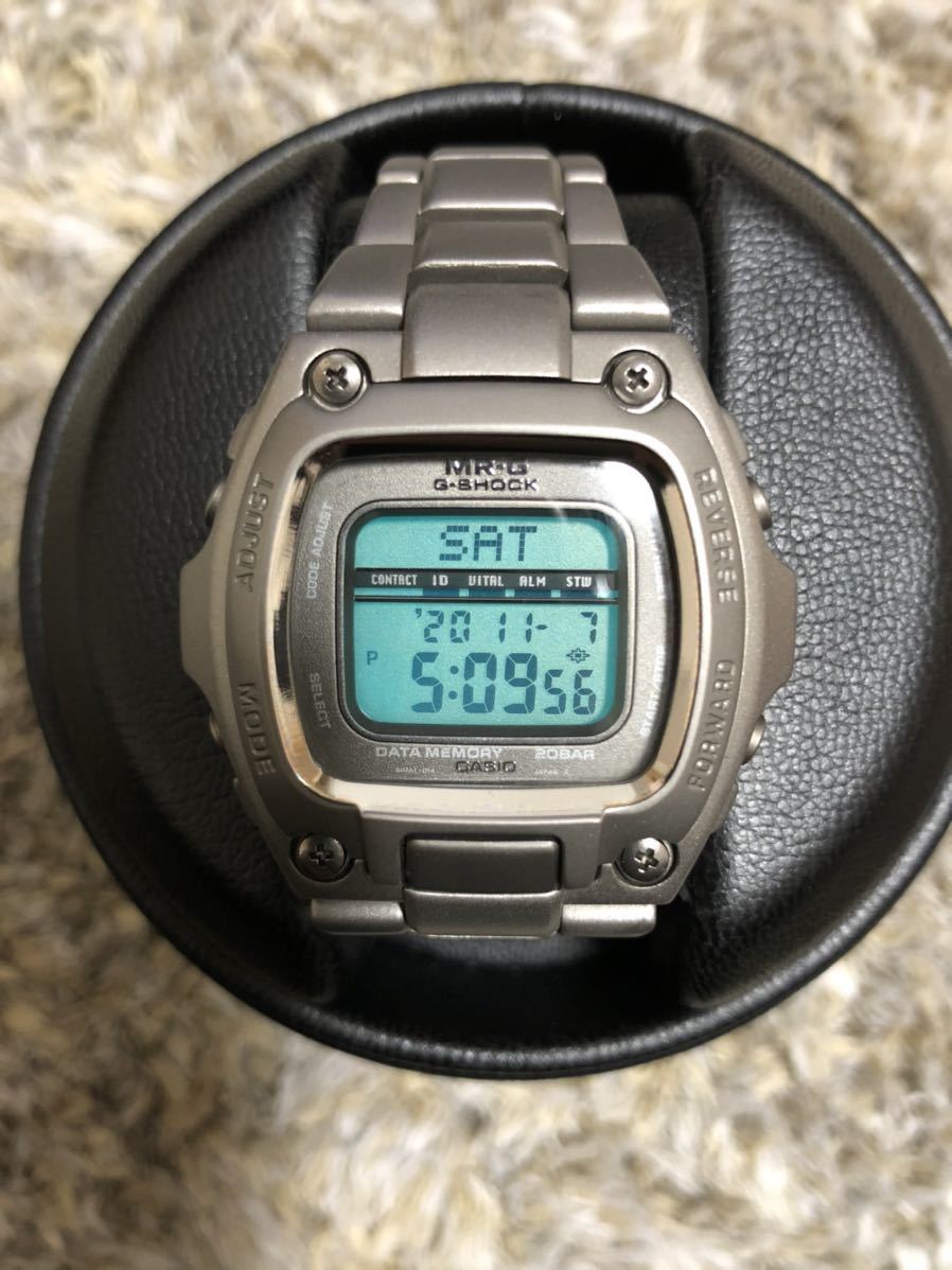 G-SHOCK - MRG-210T データメモリー MRG-210T-8サポートページ inches