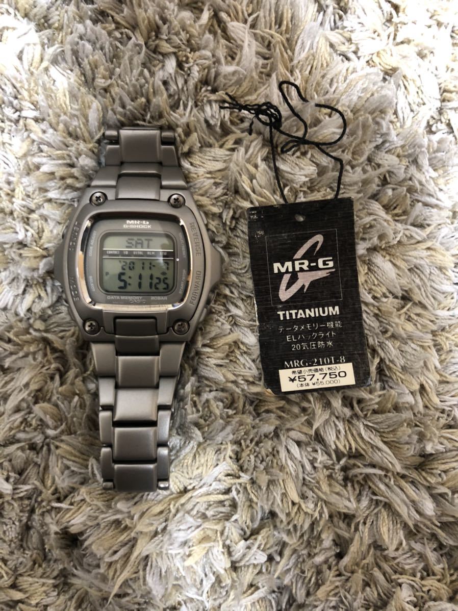 G-SHOCK - MRG-210T データメモリー MRG-210T-8サポートページ inches