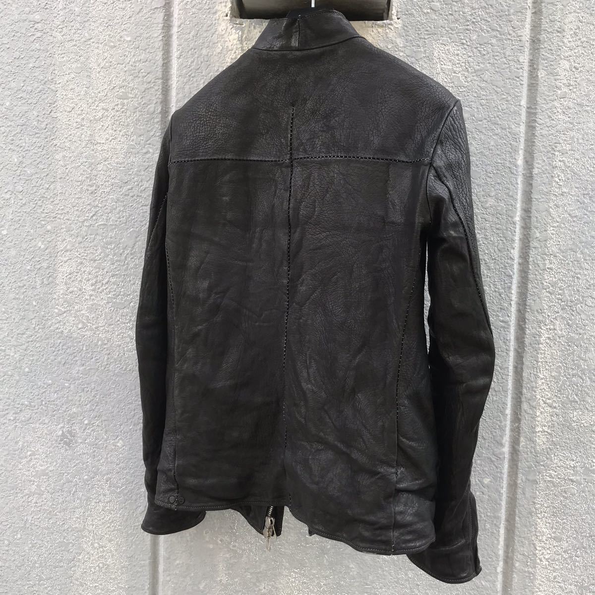 incarnation carved zip blousonライダース
