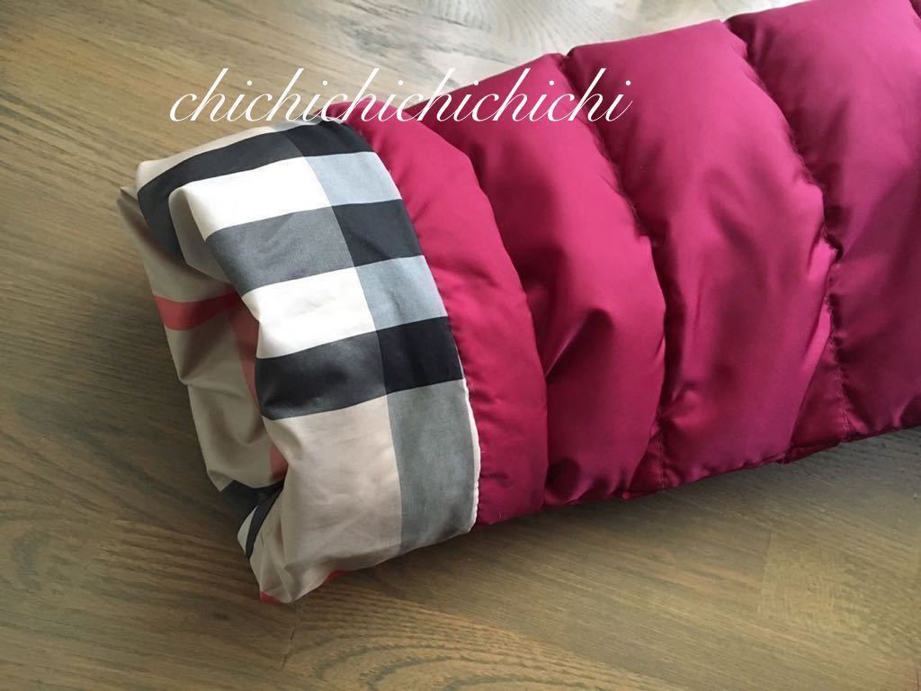 美品＊バーバリーチルドレン＊豪華で暖かい♪ダウンコート 14Y 164 160  