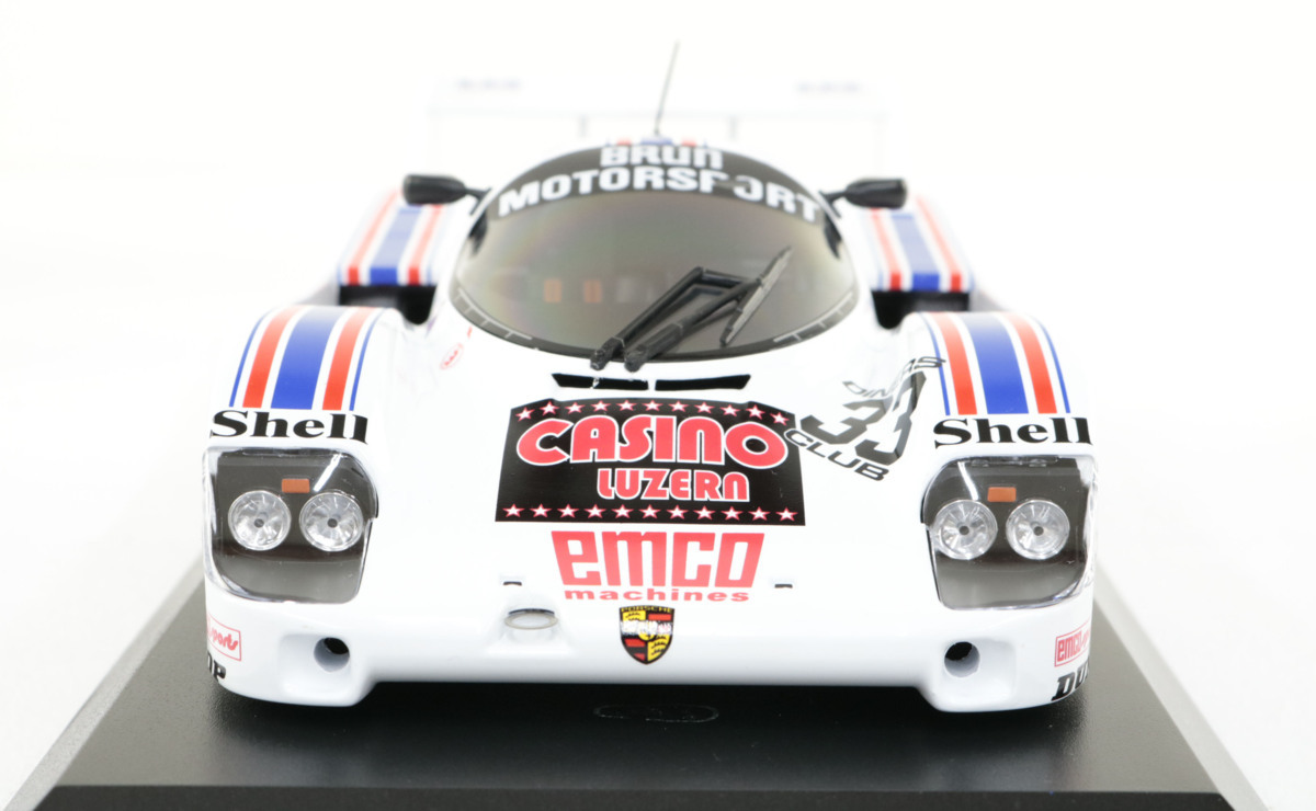 中古・現状品】ミニチャンプス ポルシェ 956 K BRUN MOTORSPORT 1/18