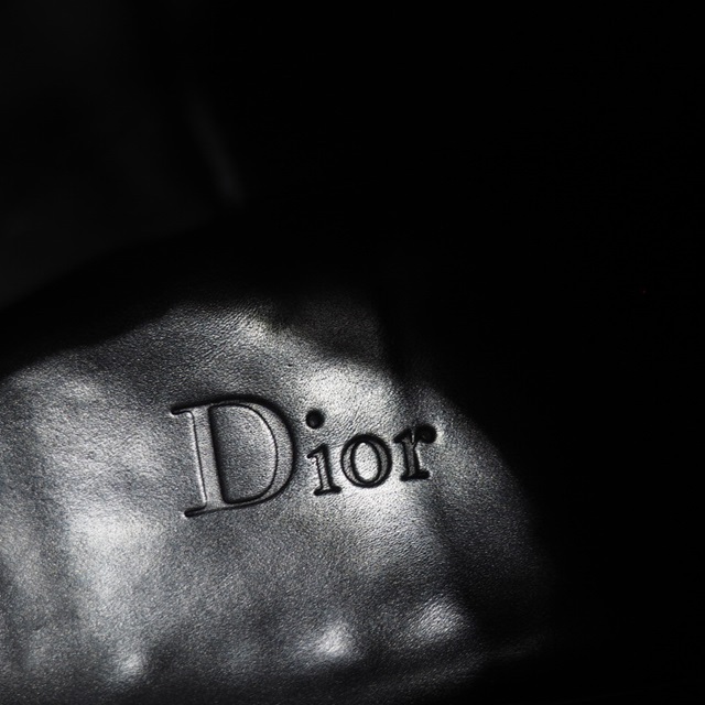 H0328P △DIOR HOMME ディオールオム△ 04SS STRIP期 ポインテッドトゥ 
