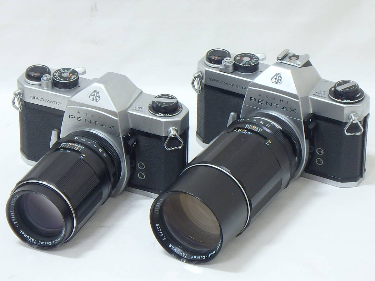Asahi Pentax SV 35mm Film SLR Camera SMC Takumar 1.4/50 Sold as is