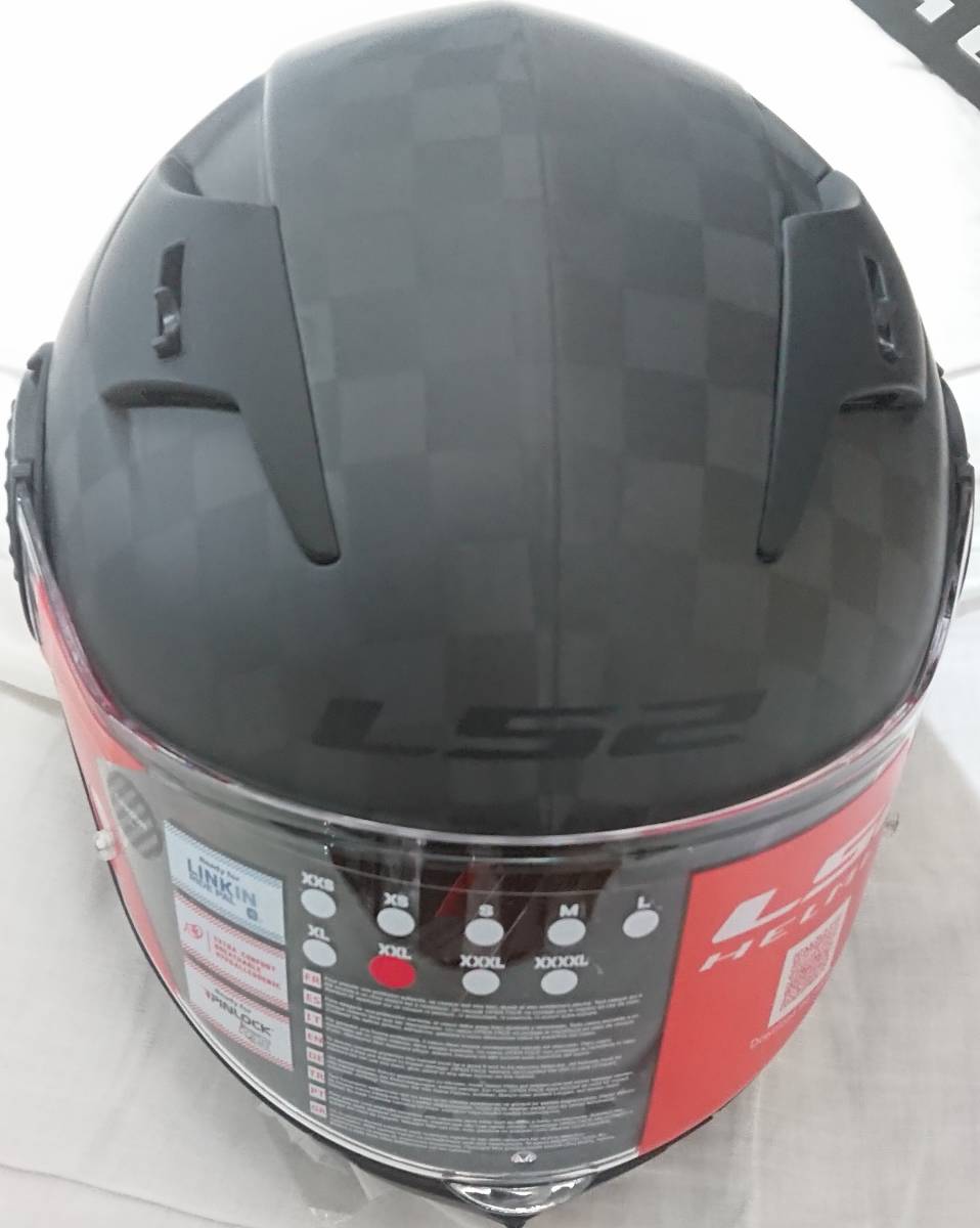 LS2 - Vortex Carbon | VORTEX」を購入、初のシステムヘルメット