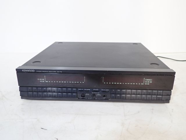 KENWOOD ケンウッド グラフィックイコライザー GE-77E ☆ 5E094-1
