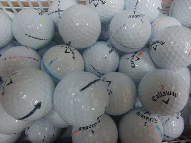 ゴルフ callaway テーラーメイド など ロストボール 80個