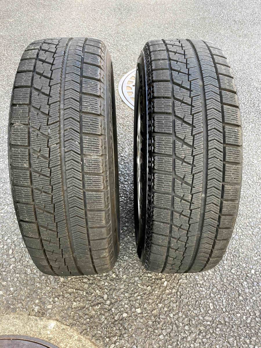 BLIZZAK VRX 195/65R15 2017年製【2本のみ】アルミホイール15×6J付き