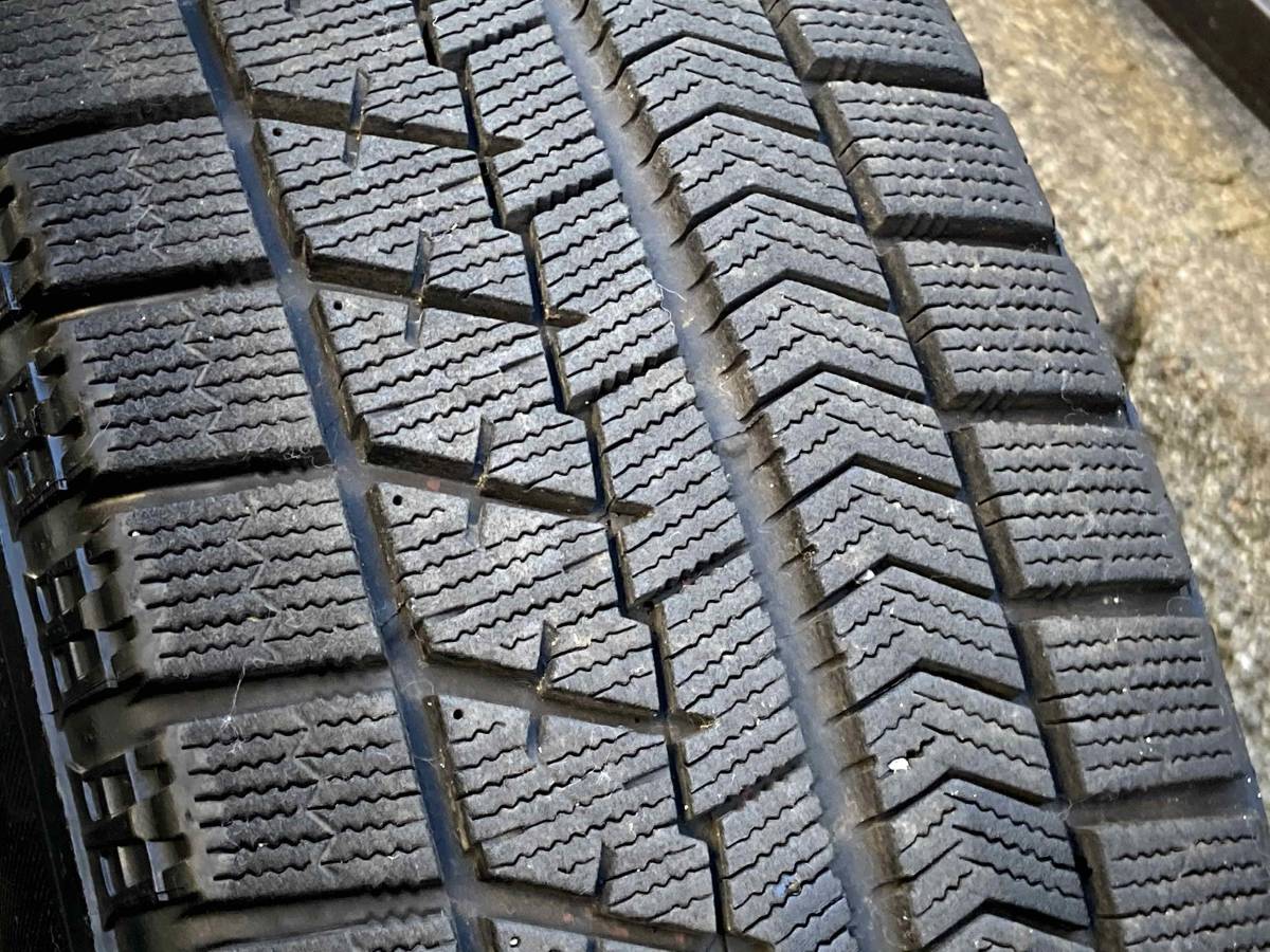 BLIZZAK VRX 195/65R15 2017年製【2本のみ】アルミホイール15×6J付き