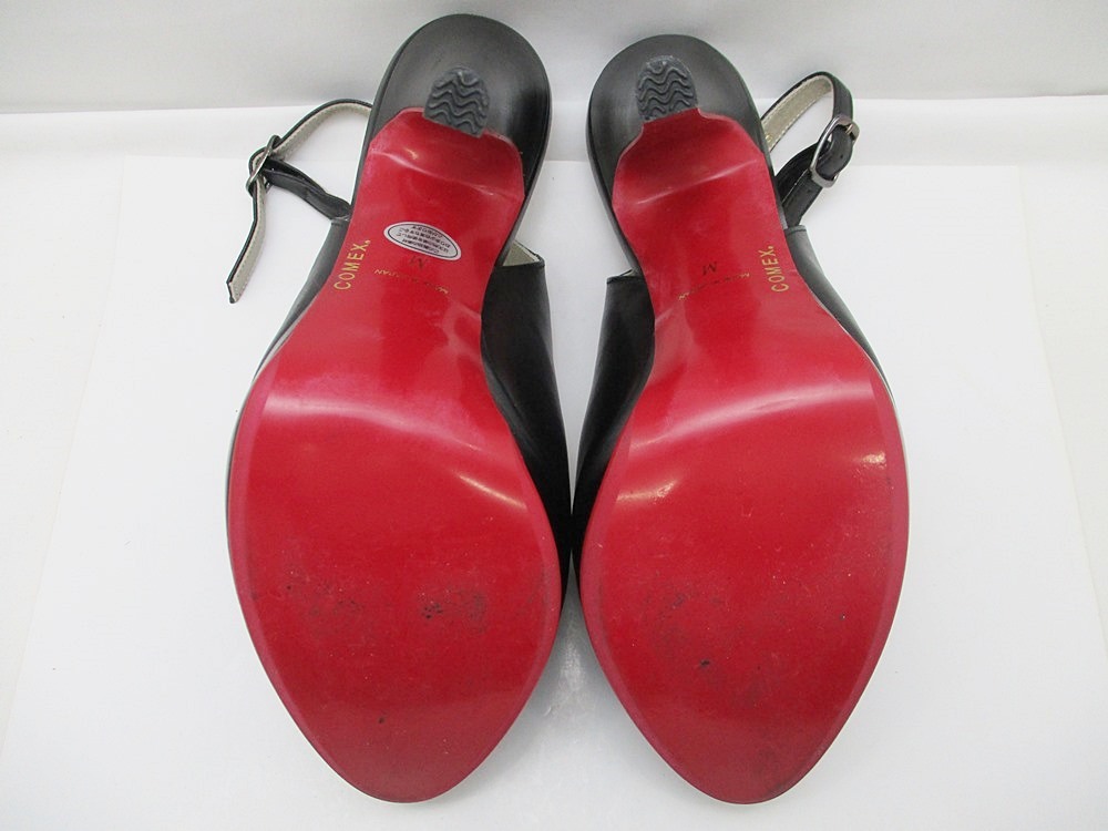 20-3169【美品】COMEX コメックス バックベルトサンダル オープントゥ