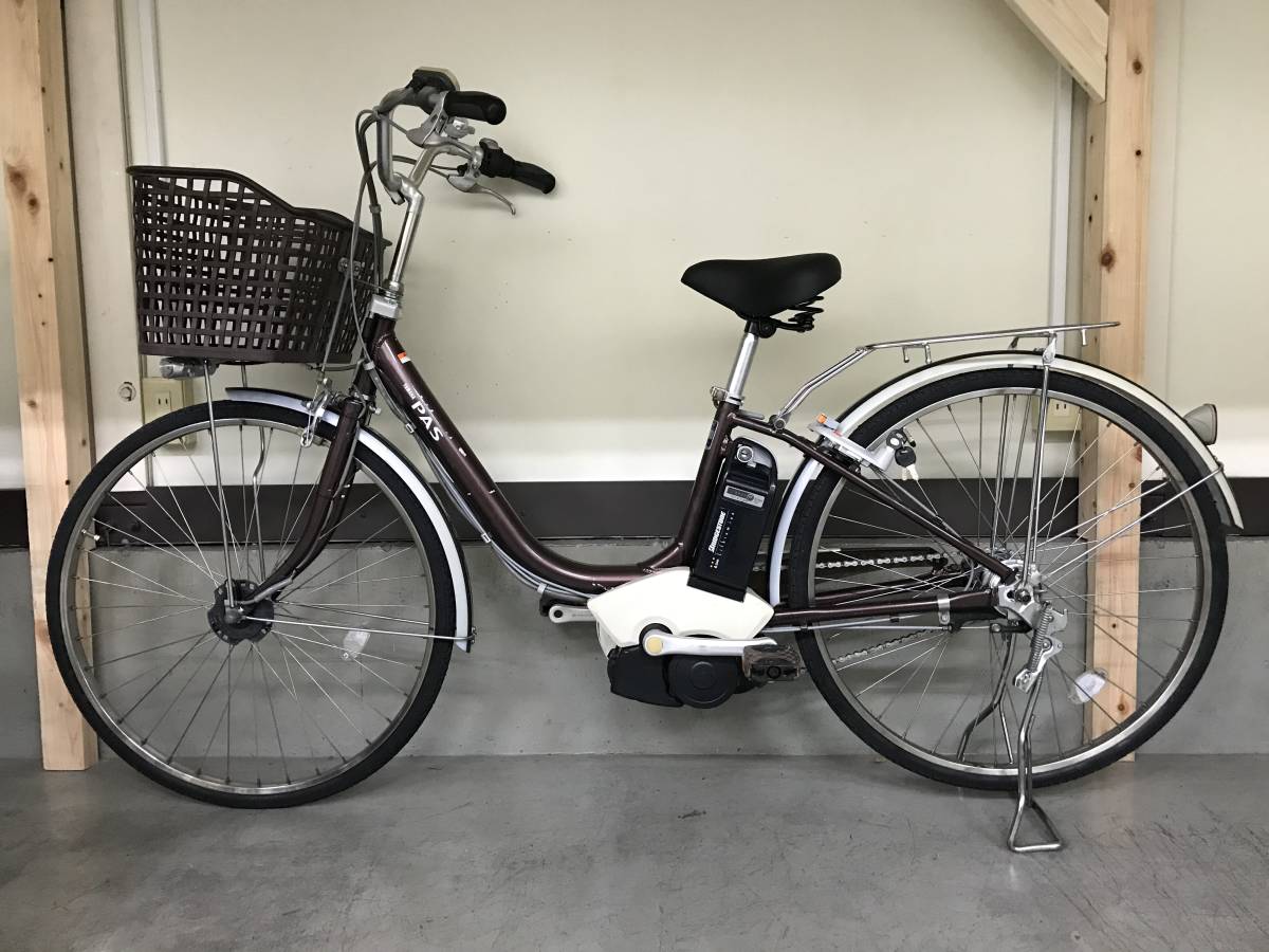 人気，HOT 条件付き YAMAHA PAS ヤマハ パス PV26LL ２６インチ 電動アシスト自転車 車(電動アシスト自転車)｜売買されたオークション情報、yahooの商品情報をアーカイブ公開 - オークファン 電動アシスト自転車