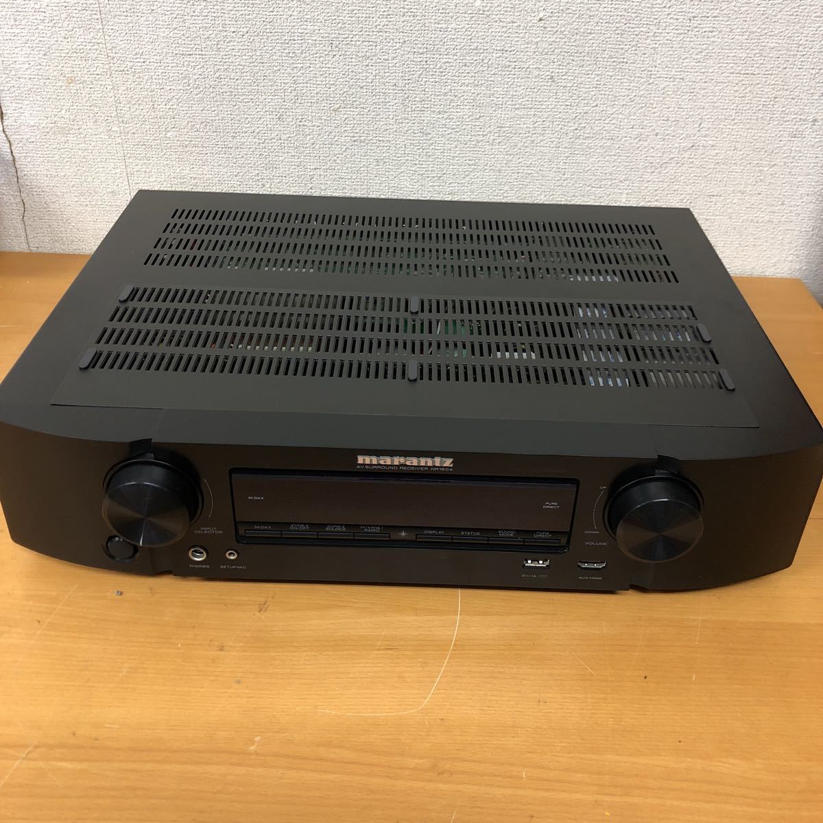 - WEB マランツ、スリムな7.1ch marantz マランツ、高さ10.5センチの薄型AVアンプ新製品「NR1604」：192kHz 高級オーディオ,ピュアオーディオ専門店 ○美品！Marantz マランツ NR1604 7.1ch対応AVアンプ ネットワーク AVレシーバー