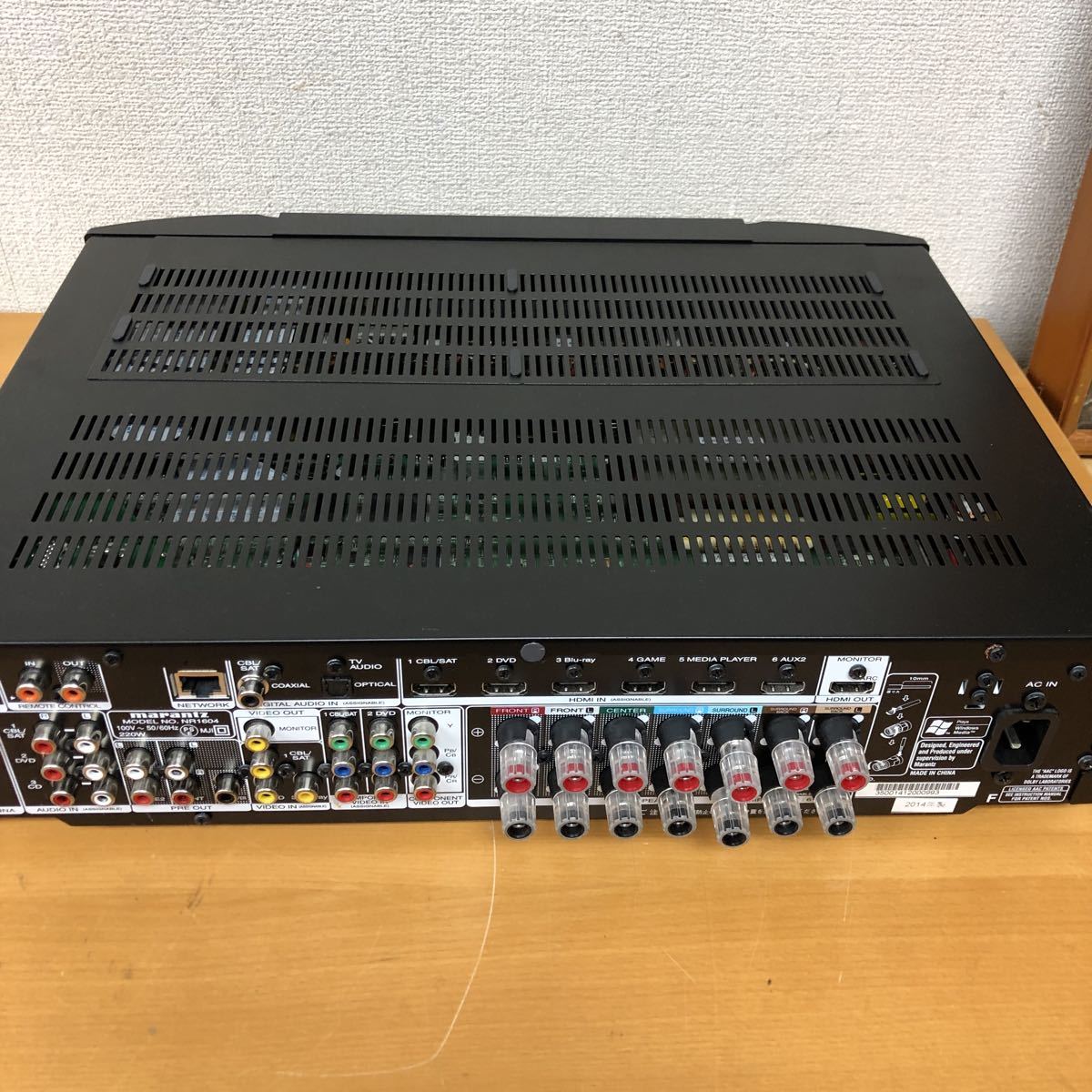- WEB マランツ、スリムな7.1ch marantz マランツ、高さ10.5センチの薄型AVアンプ新製品「NR1604」：192kHz 高級オーディオ,ピュアオーディオ専門店 ○美品！Marantz マランツ NR1604 7.1ch対応AVアンプ ネットワーク AVレシーバー