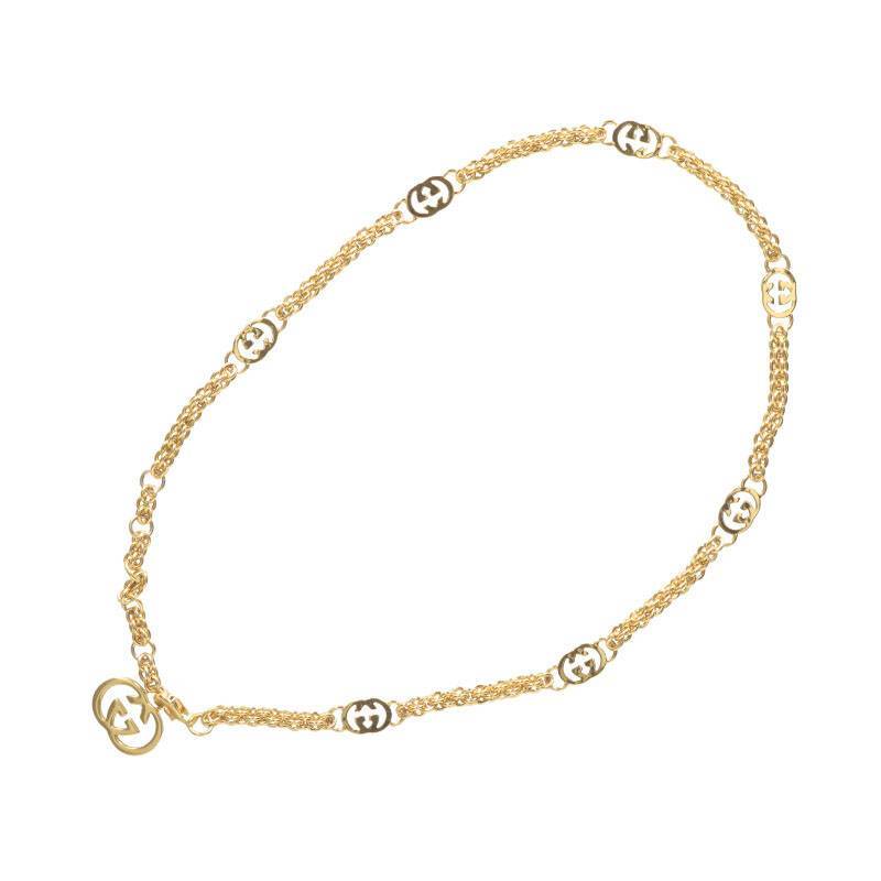GUCCI グッチ インターロッキングG GG インターロッキング チェーン