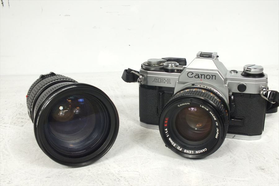 Canon キャノン AE-1 フィルム カメラ FD 50mm 1.4 カメラ 【実用品