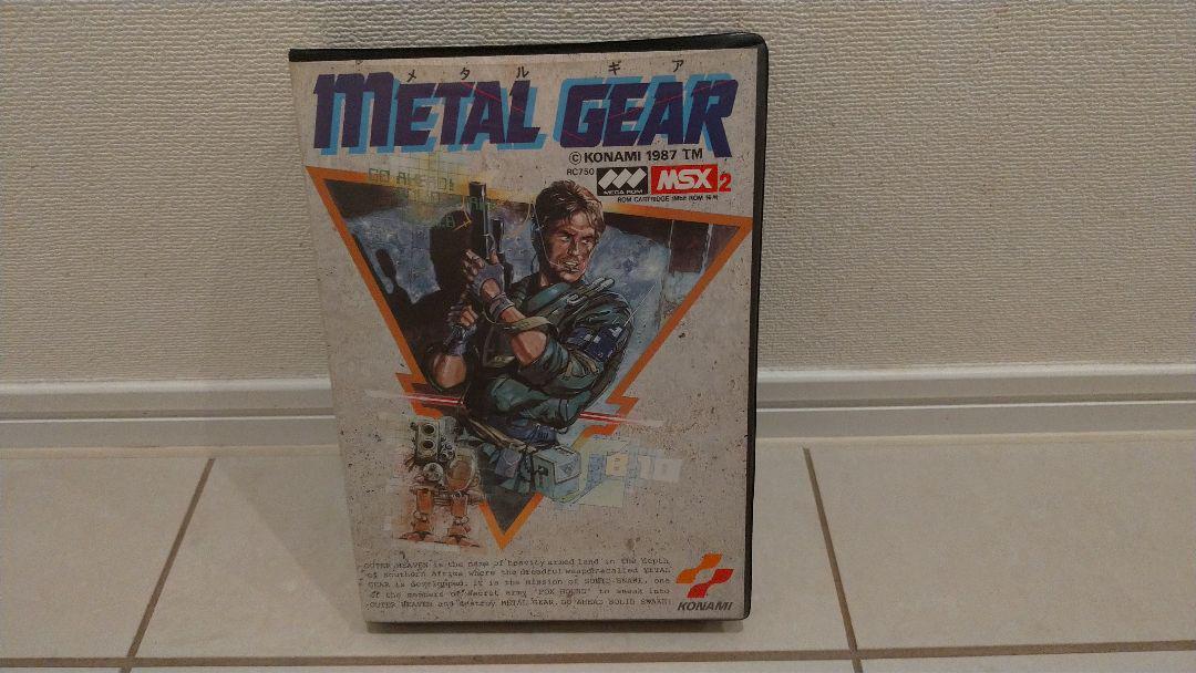 Ver MSX GEAR METAL メタルギアの通販 初代『メタルギア』をMSX2+実機