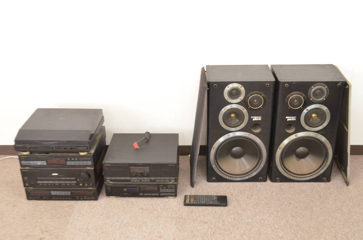 オーディオ機器 Pioneer S-X650V ペアースピーカー ブラック