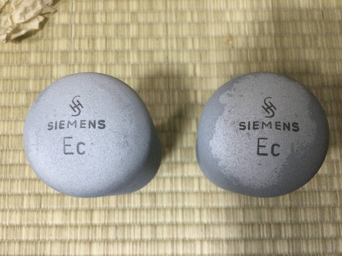 真空管　シーメンス　Ec ペア 元箱入り　稀少管