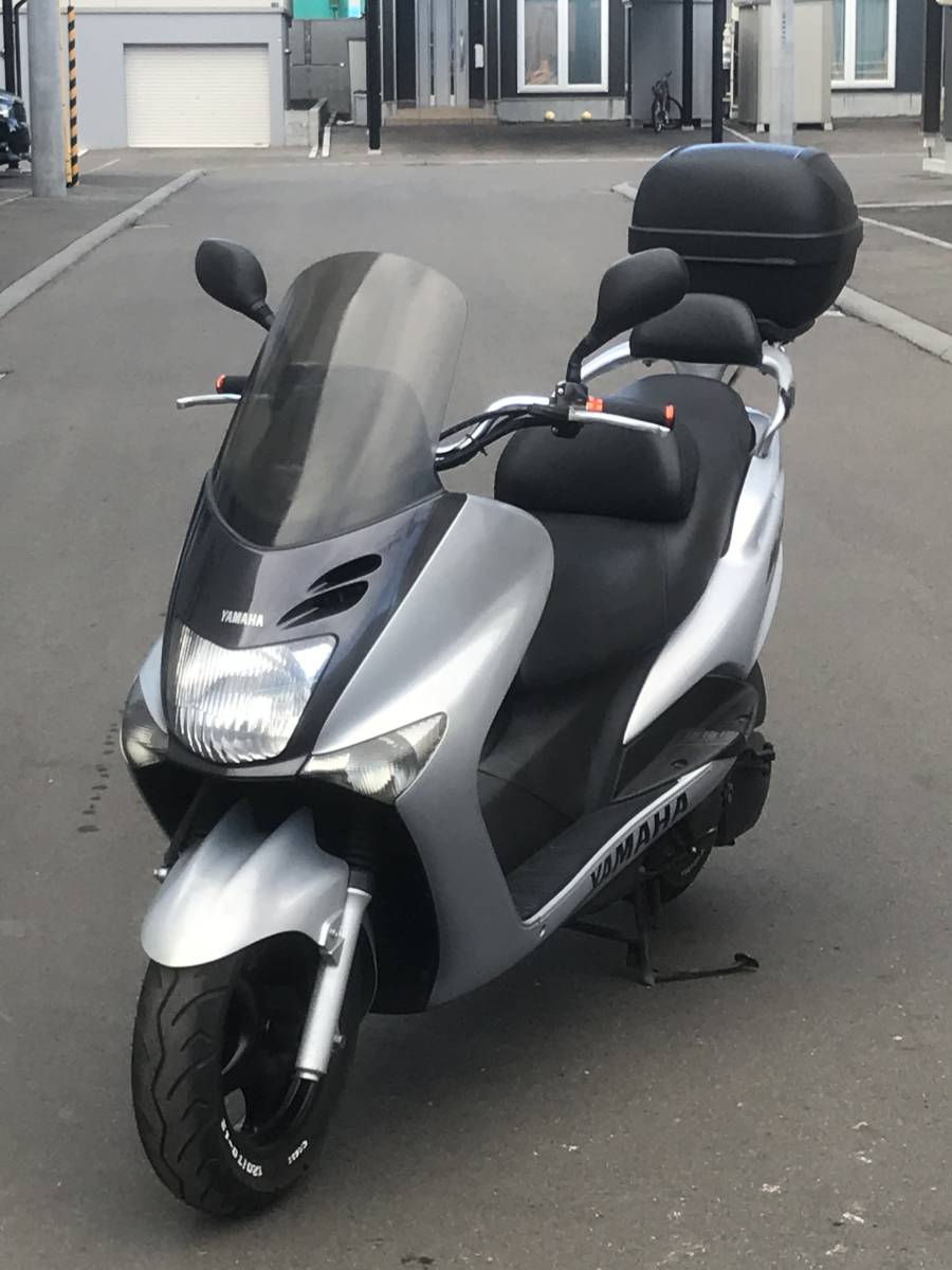 全国送料29900円 ヤマハ マジェスティ125 銀 コマジェ 北海道 札幌 