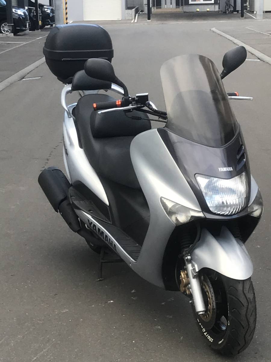 全国送料29900円 ヤマハ マジェスティ125 銀 コマジェ 北海道 札幌 