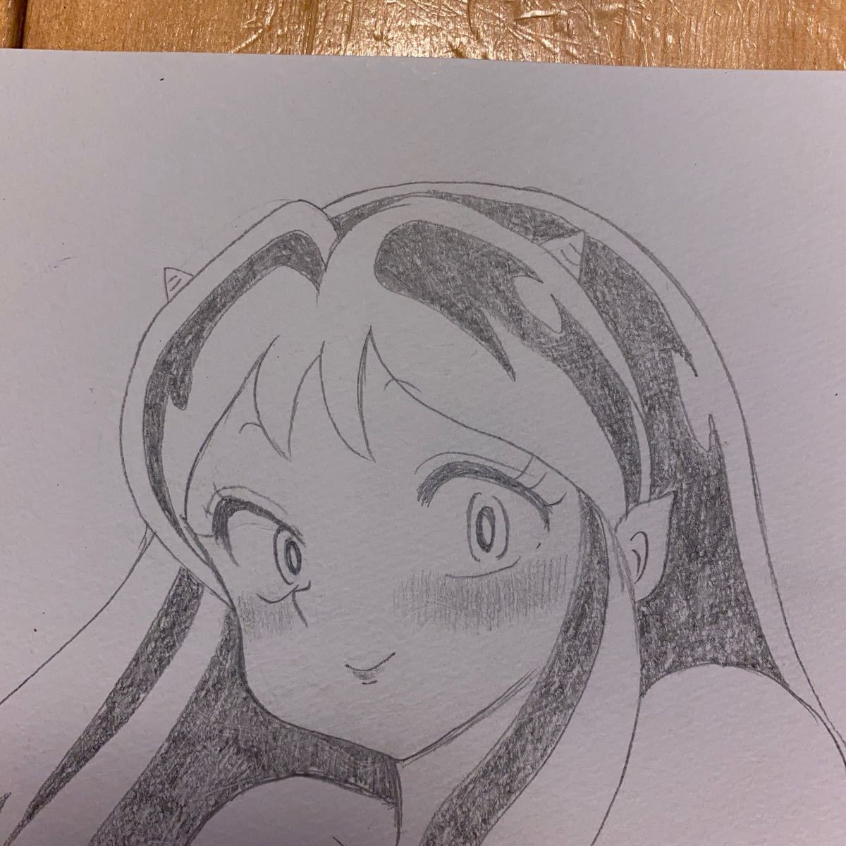 手描きイラスト うる星やつら ラムちゃん 手描きイラスト 売買されたオークション情報 Yahooの商品情報をアーカイブ公開 オークファン Aucfan Com