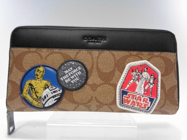 新品定価約2.5万 新品 同様 未使用 コーチ COACH スターウォーズ  