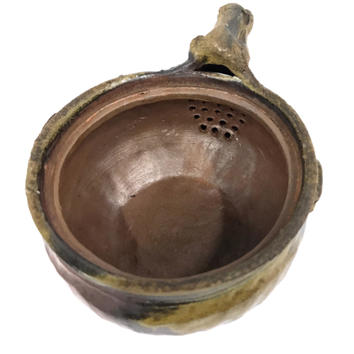 大人気，2026】 1円 木村陶雲 午 馬 備前焼 宝瓶 茶器 茶道具 煎茶道具