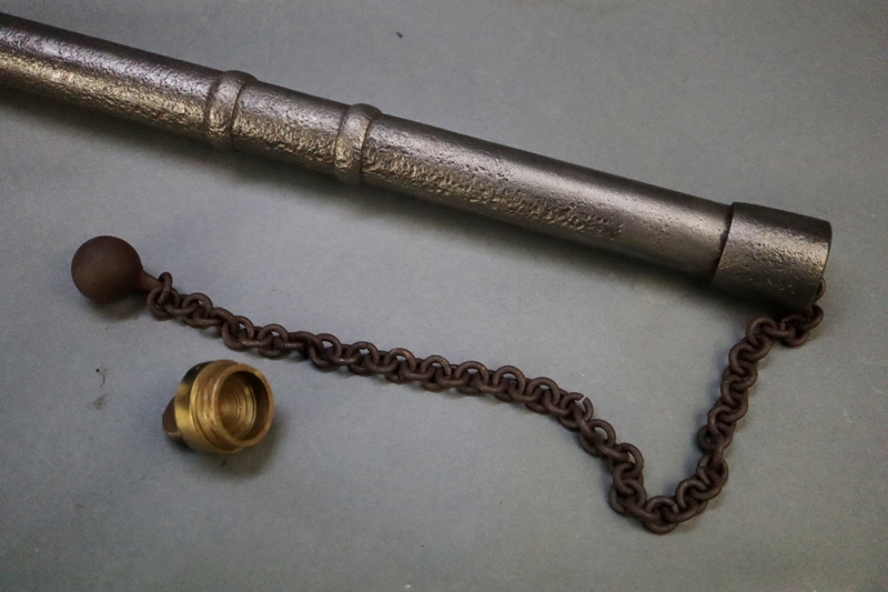鉄製 契木術 鎖鉄球仕込棒/乳切木/武具武器/忍者古武道/鉄製古武器/振り杖 125cm(槍、薙刀)|売買されたオークション情報、yahooの ...